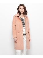 ライナー&付け衿 ステンカラーコート/ベビーピンク(071)