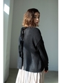 【AZUL by moussy】バックリボンニットプルオーバー/O/WHT