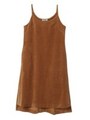 CORDUROY CAMI DRESS/ベージュ