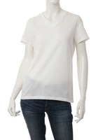 ベーシックＶネック　Ｔ−ｓｈｉｒｔ/ブラック