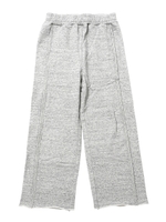 CUT OFF WIDE LEG SWEAT PT/オリーブ