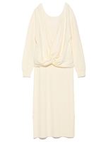 ニットセットワンピース/OWHT