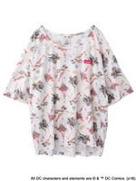 【X-girl×DC FEMALE】PATTERN BIG TOP/ホワイト