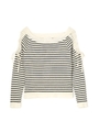 SPRING RIB BASIC/ホワイト(031)