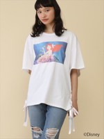 【リトル・マーメイド アリエル】Tシャツ/ホワイト(アリエル)