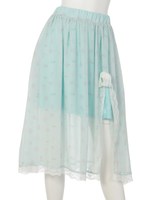 AU flower lace S/K/ピンク