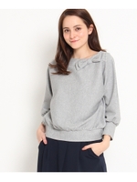 バスケットリボンカットソー/ベージュ(052)