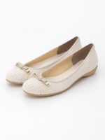 レーストゥバレエフラットモールドシューズ/ブルー