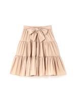 《EDIT COLOGNE》ティアードリボンスカート/ベージュ(040)