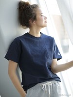 Champion/別注リバースウィーブポケットTシャツ/グレー