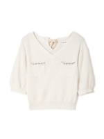 OFF NECK BIJOUX/ホワイト(030)