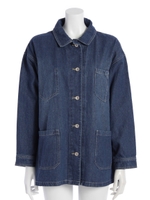 【anap mimpi】デニム オーバー ジャケット/オフホワイト(002)