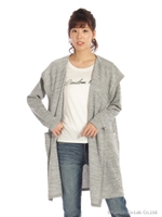 ミルフーデッドトッパーアンサンブル/ハイ