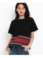 Coohem カラフルヘムカットソー/グレー(112)