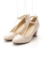 メタルヒール3WAYパンプス/クロ