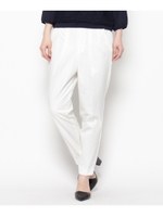 プレーンテーパードパンツ/ホワイト(001)