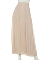 サイドタックワイドPT/ベージュ