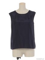 バックファスナーブラウス/ラベンダー