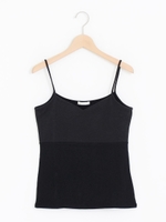 レーヨン切替キャミソール/オフ