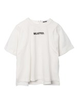 LOGO BIG SLEEVE TOP/ホワイト