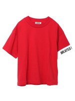 LINE SLEEVE TEE/レッド