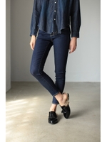 【AZUL by moussy】A Perfect Denim 3rd(吸湿発熱)/NVY