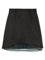 オーガン台形スカート/BLK