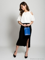 レーススリットロングスカート【2017SPRING】/オフホワイト