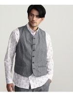 7ozストレッチデニムベスト/ネイビー(094)