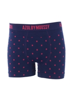 【AZUL by moussy】ボクサーショーツドット柄/柄NVY