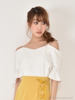 バックリボンTOPS/ピンク