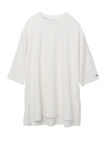 OVERSIZED HIGH NECK TOP/ブラウン