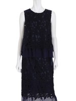 マテリアルMIXレースBL/ダークグリーン