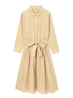 ライトタイプライターワンピース/ベージュ(040)