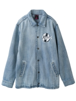 DENIM COACH JACKET/インディゴ