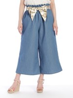 デニムスカンツ/ブルー