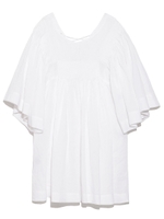 ピンタックローンブラウス/SNOW