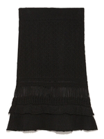 フリルニットスカート/OWHT