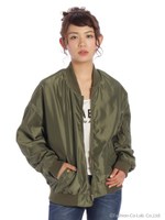 75D ゆるMA-1/ミドリ