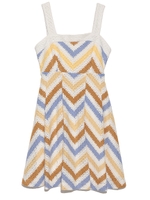 ジグザグボーダーワンピース/OWHT