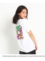 【別注】Keith Haring バックイラストTシャツ/オフホワイト(103)