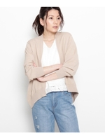 ガーグルドルマンカーディガンニット/ホワイト系(002)