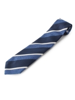 BIANCHIレジメンタルストライプネクタイ/ブルー系(695)