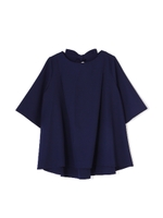 ダブルクロスバックリボンブラウス/オフ(030)