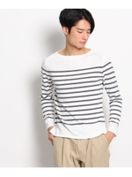 Letroyes SERGEボーダープルオーバー/ホワイト系(602)