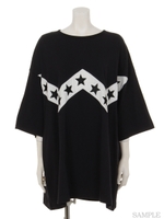 WスターBIGTシャツ/オフ