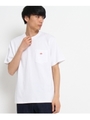 DANTON ワンポイントTシャツ/ホワイト(001)