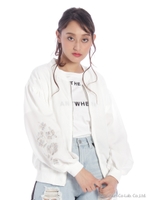 arm flowerブルゾン/PINK