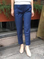 ウォッシャブルタックテーパード/ベージュ