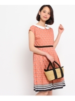 気球柄ワンピース/ライトブルー(191)